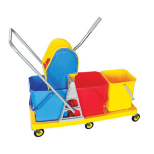3 bucket trolley