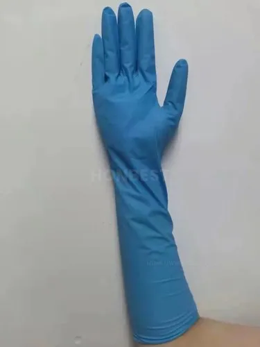 elbow length nitrile hand gloves elbow length nitrile hand gloves