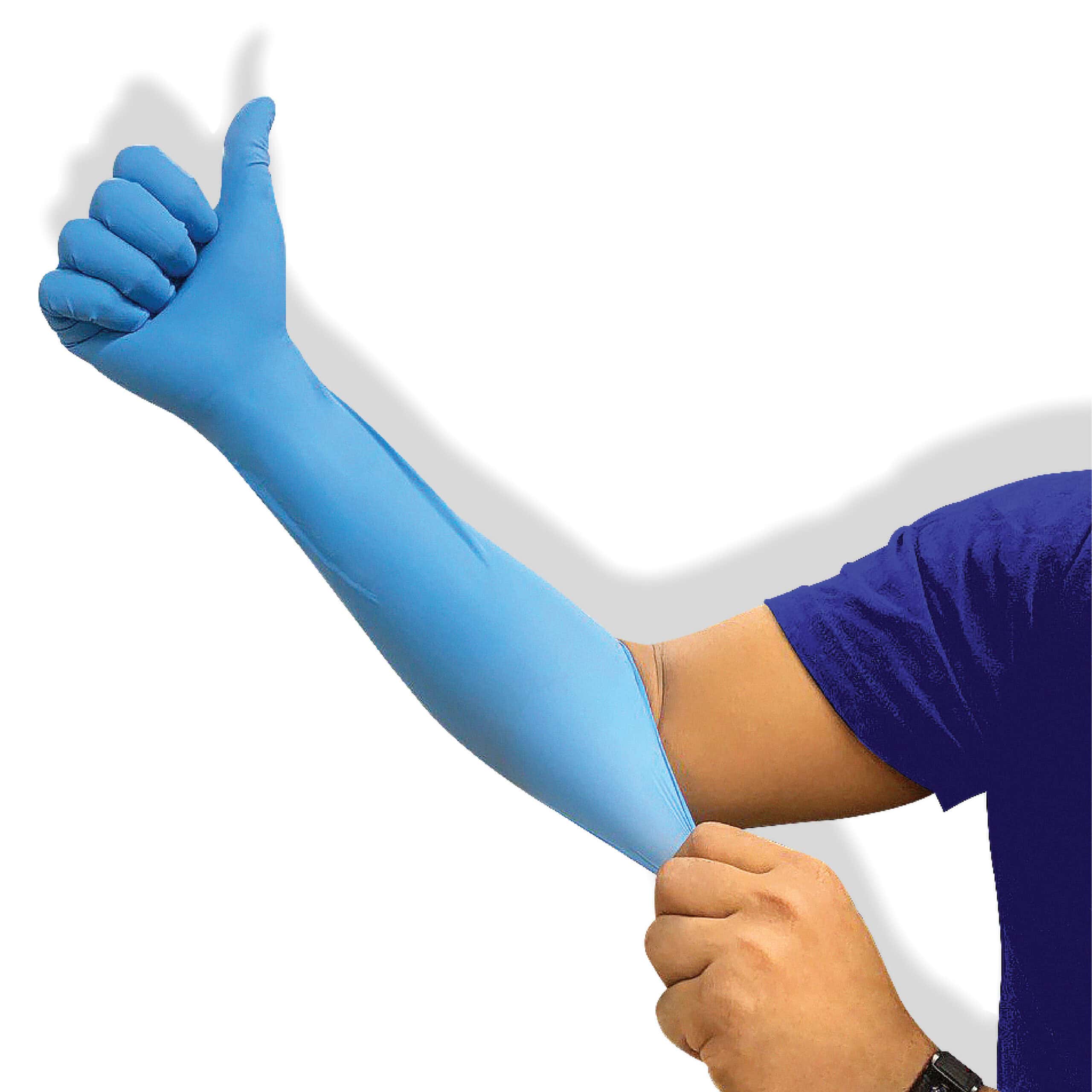 elbow length nitrile hand gloves elbow length nitrile hand gloves