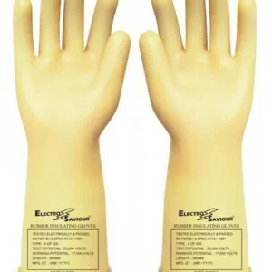 electrical rubber hand gloves 11kv/22kv/33kv