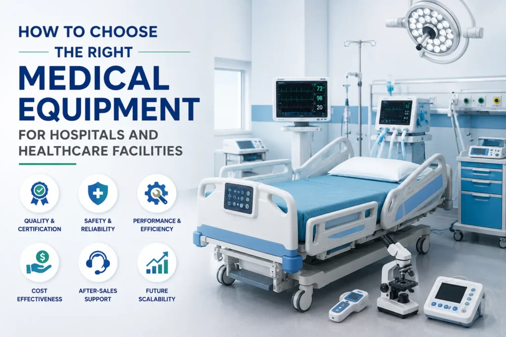 How to Choose the Right Medical Equipment for Hospitals and Healthcare Facilities