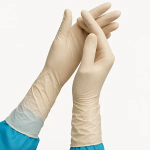 long cuff gloves sterile 14