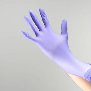 nilrile long cuff gloves 18