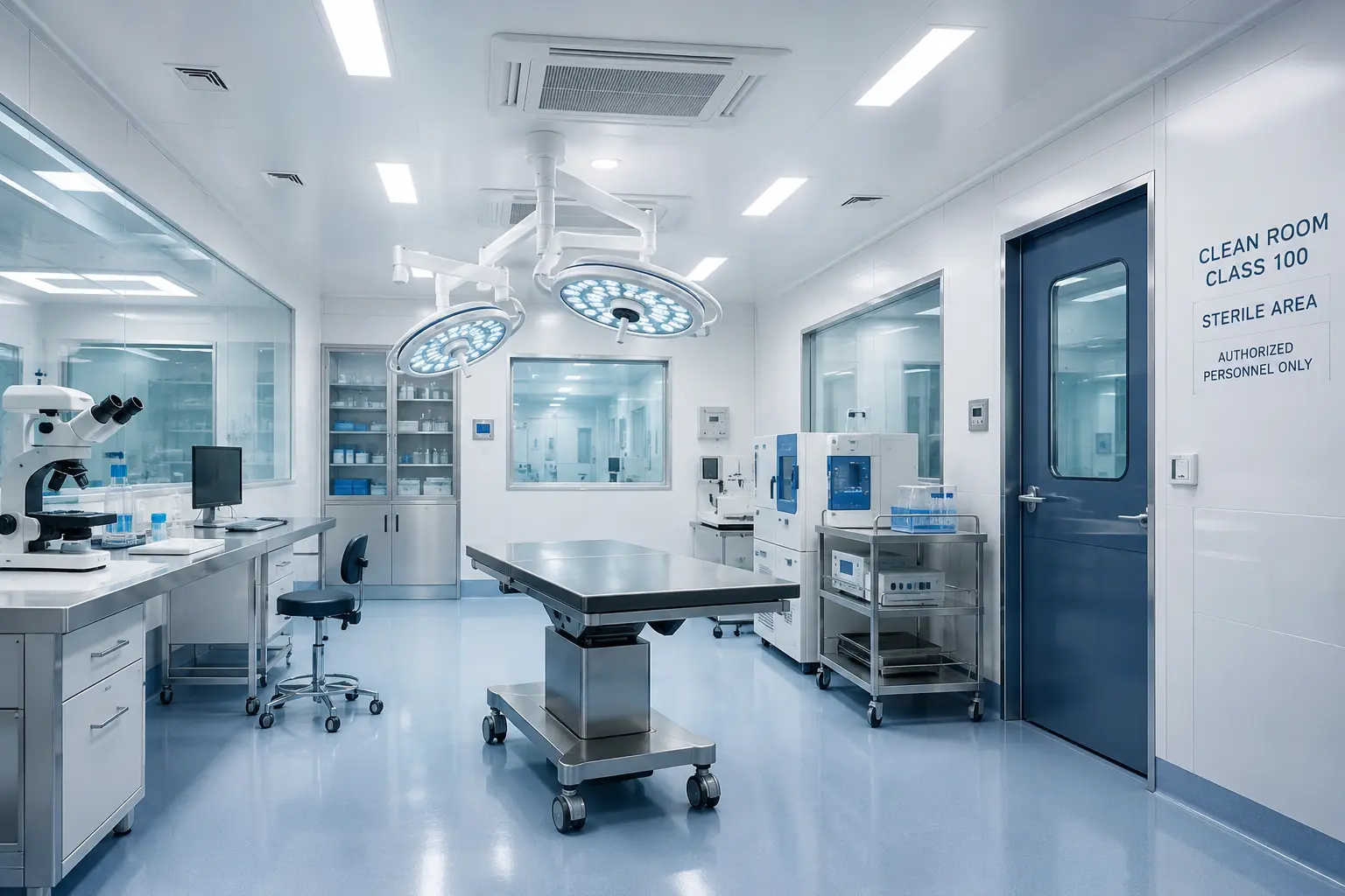 surgical clean room